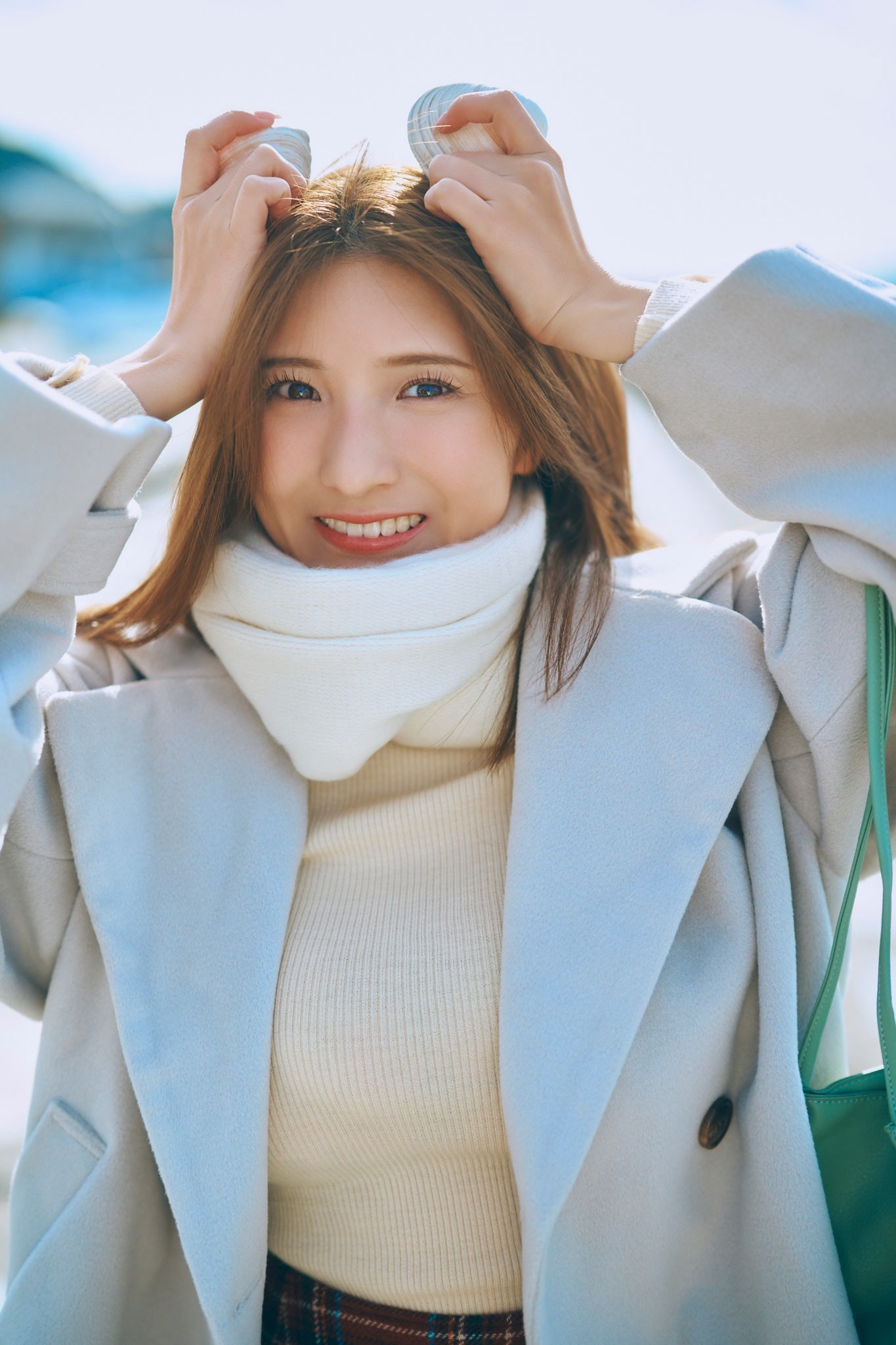mitayuuki_hamidasutennengcup_001 asian beauty summer photoshoot outdoor